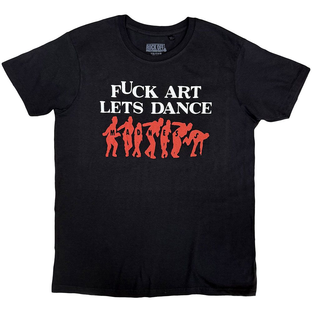 Madness - Fuck Art Heren Tshirt - Zwart
